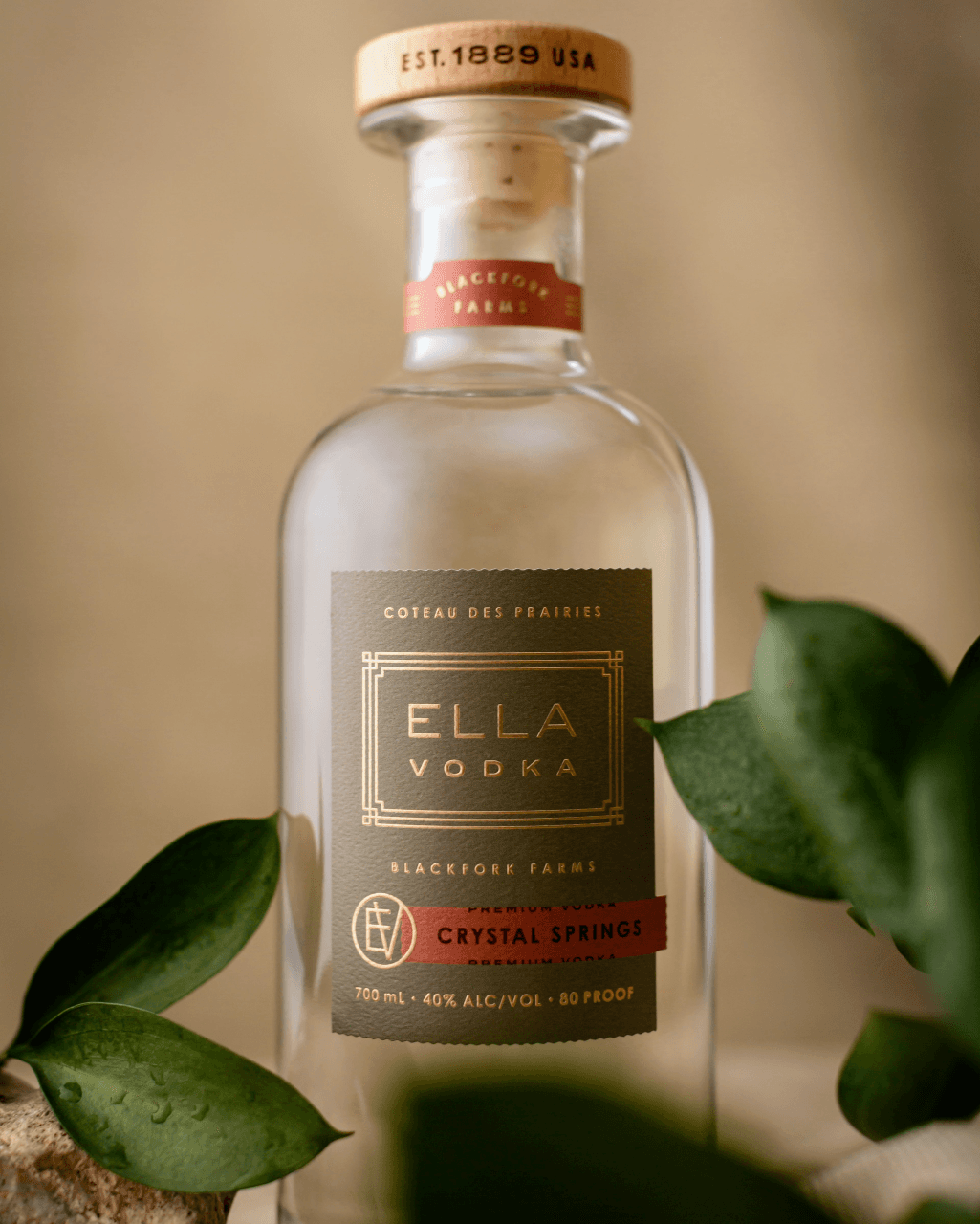 Blackfork Farms Crystal Springs Vodka
