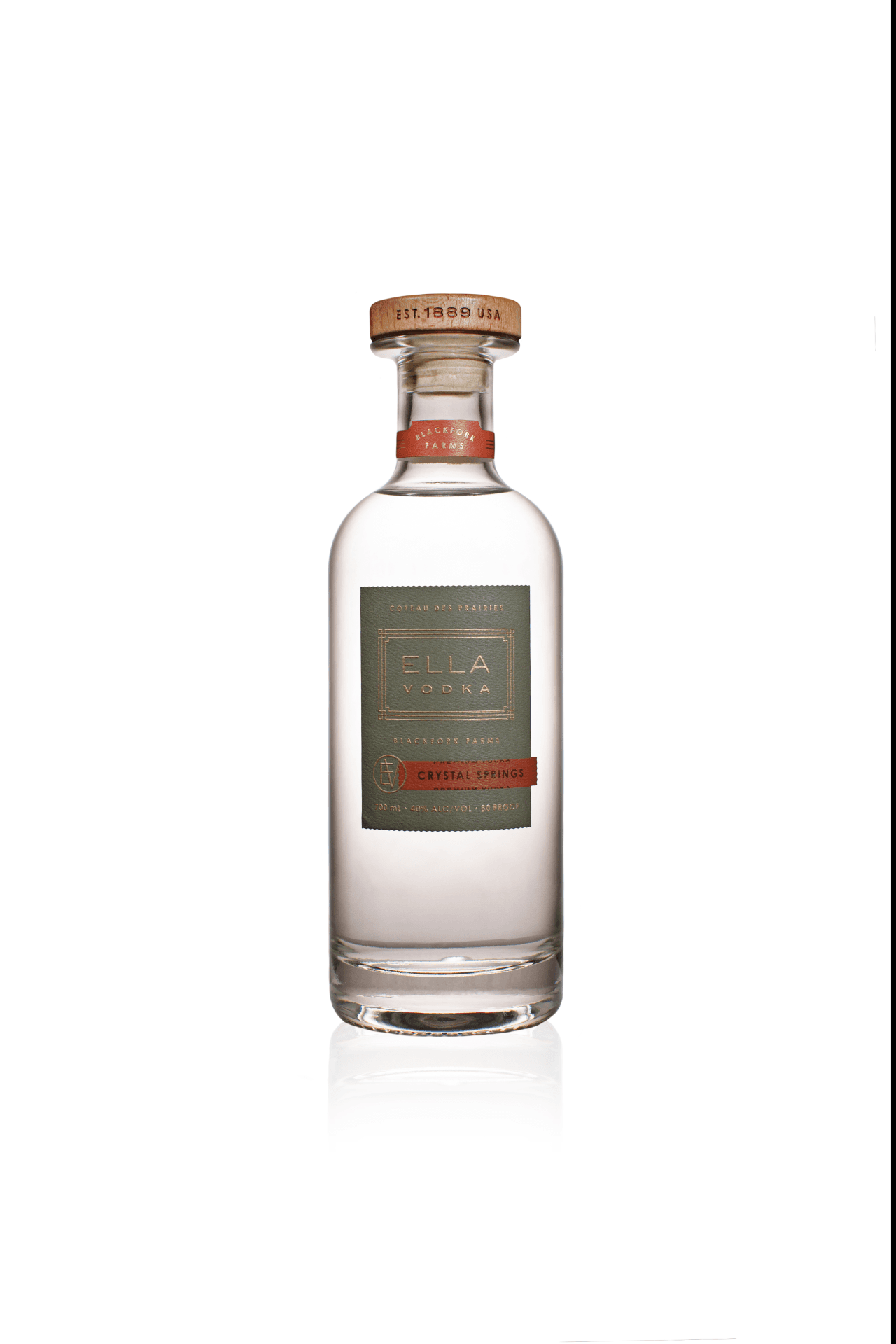 BlackFork Farms Crystal Springs Vodka